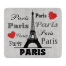 Suche nach eiffelturm schneidebrettchen France