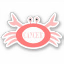 Recherche de signe de naissance autocollants Cancer