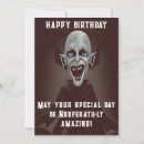 Recherche de de vampire anniversaire invitations Éffrayant