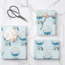 Recherche de style bohème papier cadeau Boho