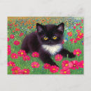 Suche nach smoking katze poster Schwarz weiße katze