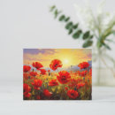 Suche nach mohnblumen postkarten Landschaft