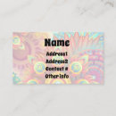 Recherche de années 1960 cartes visite Coloré