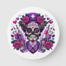 Recherche de muertos horloges Crâne de sucre