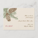 Recherche de pine cone invitations Rustique
