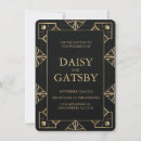 Suche nach great gatsby einladungen Gold