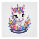 Recherche de licorne kawaii posters Doux