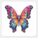 Recherche de papillon orange autocollants Coloré