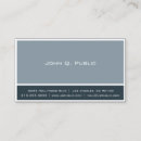 Recherche de gris bleu cartes visite Professionnel