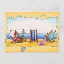 Recherche de chaise longue cartes postales Mer