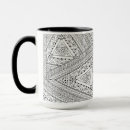 Recherche de livre de coloriage tasses Mandala