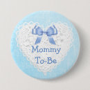 Suche nach blaue babyparty buttons Mamma zum zu sein