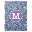 Suche nach paisley kleine notizbücher Monogramm