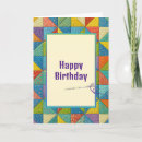 Recherche de motif patchwork vœux cartes Courtepointe
