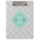 Suche nach anker klemmbrett Monogramm