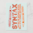 Recherche de grammaire cartes postales Langue