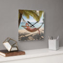 Suche nach tropische insel wanduhren Sonnig