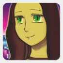 Recherche de animation japonaise autocollants Pour tous