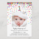 Recherche de confettis colorés invitations Enfants