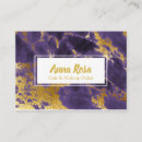 Recherche de mauve foncé cartes visite Coiffeur