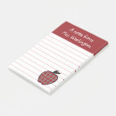 Suche nach roter apfel post it Lehrer