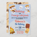 Recherche de marshmallow invitations S'mores