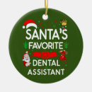Recherche de assistant dentaire ornements Noël