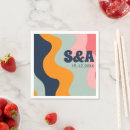Recherche de orange bleue serviettes Unique
