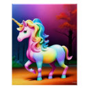 Recherche de licorne posters Arc en ciel