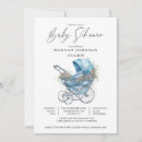 Recherche de stroller baby shower invitations Poussette