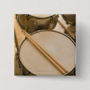 Recherche de instruments musique badges Tambour
