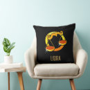 Recherche de signe zodiaque coussins Noir