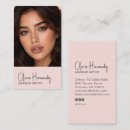 Suche nach make up artists visitenkarten Minimal