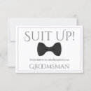 Recherche de toilettes invitations Groomsman