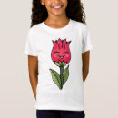 Recherche de rose de tulipe tshirts Girl