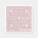 Recherche de engagement party serviettes Coeur
