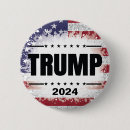 Recherche de drapeau américain badges Élection présidentielle