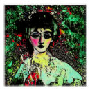 Suche nach vintager expressionismus poster Surrealistische frau