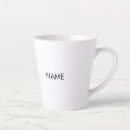 Recherche de texte noir tasses Minimaliste