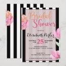Recherche de floral noir et blanc invitations Aquarelle