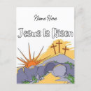 Recherche de ressuscitation cartes postales Jésus est ressuscité