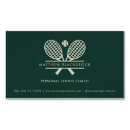 Suche nach tennisschläger visitenkarten Lehrer