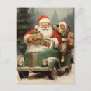 Recherche de petites voitures cartes postales Rouge
