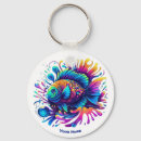 Suche nach bunte fische schlüsselanhänger Tropisch