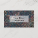 Recherche de motif patchwork cartes visite Bleu