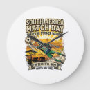 Suche nach südafrika wanduhren Fußballdesign