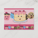 Recherche de kawaii cupcakes cartes visite Bonbons