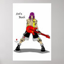 Recherche de pain de la roche posters Métal