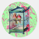 Suche nach singvögel aufkleber Vintag