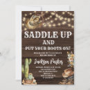 Recherche de ranch invitations Bottes de cowboy